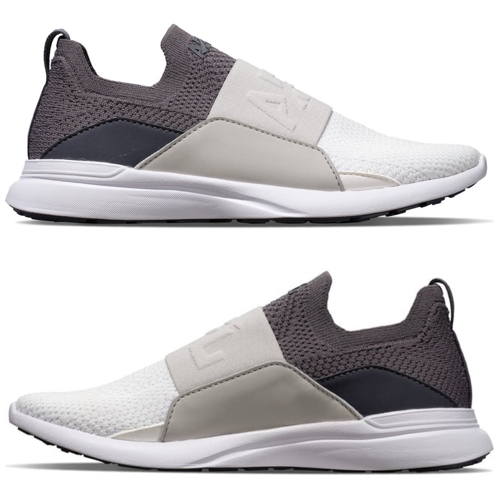 New APL Techloom Bliss Kids Slip-on Sneakers in Iron/Harbor Grey